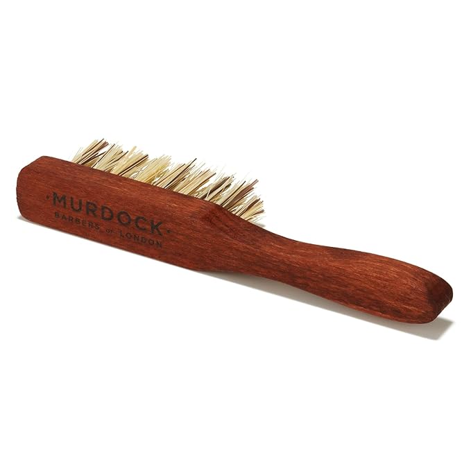 Murdock London Beard Brush for Men Bundle with Beard Shampoo &amp Beard Conditioner – Complete Mens Beard Care Kit – Softens Cleanses &amp Hydrates for Healthy Well-Groomed Beards