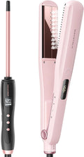 Wavytalk Micro Wave 3/8” Curling Wand and Steam Sesh Hair Straightener