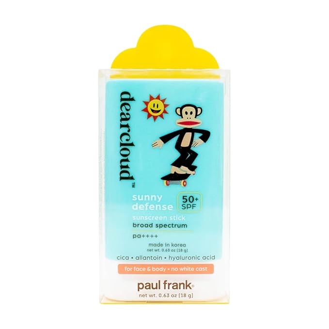 Paul Frank Sunny Defense Sunscreen Stick SPF 50+ PA++++ – Korean Sunscreen for Face &amp Travel Size (.63 oz)