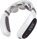 Neck Massager with Adjustable Heat Electric Massager 3 Massage Pads with Remote Control for Neck Pain Relief-Neck Stiff Circulation Device Alleviate Headache