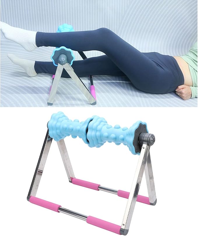 Pongnas Calf Kneading Soreness Tool Portable and Multifunctional Muscle Relaxation Training Roller Swelling Massager Suitable for Yoga Room Living Room Gym