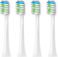Compatible for Replacement Toothbrush Heads for Sarmocare S100 S200 S600 S700 S800 S900 S710 S820 S910 Electric for Hyundai X100(4pcs White)