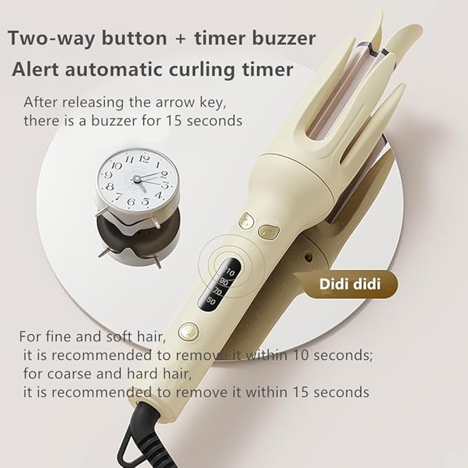 Fully Automatic Curling Iron Does not harm Hair Lazy Person Electric Rotating Curling Iron Large Wave Curling Iron