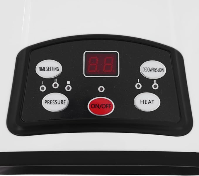 Hand Massager Hand Massager with Multiple Modes Practical Hand MassagerRechargeable Shiatsu Massage Machine with Heat for Finger Numbness Ideal Gifts for Women Men (White)