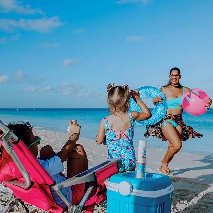 Kids SPF 70 Bubble Gum Sunscreen &amp SPF 70 Sunscreen Lotion Bundle | Reef Safe Water-Resistant Non-Greasy Broad Spectrum UVA/UVB Protection | Aruba Reef Act Compliant 8 oz Each