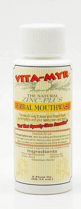 Vita-Myr Complete Oral Care Travel Kit - 12 Pack (6+6) Mouthwash &amp Original Toothpaste