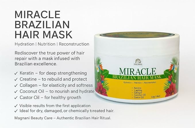 Strawberry Snowflakes -White BarnBath Body/Work - HOLIDAY COLLECTION - 3 Full Size and Holiday NEW Gift Bag With MIRACLE BRAZILIAN HAIR MASK (Packaging May Vary)