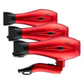 CHI 1400 Series Foldable Compact Hair Dryer Red 16 Oz (Pack of 3)