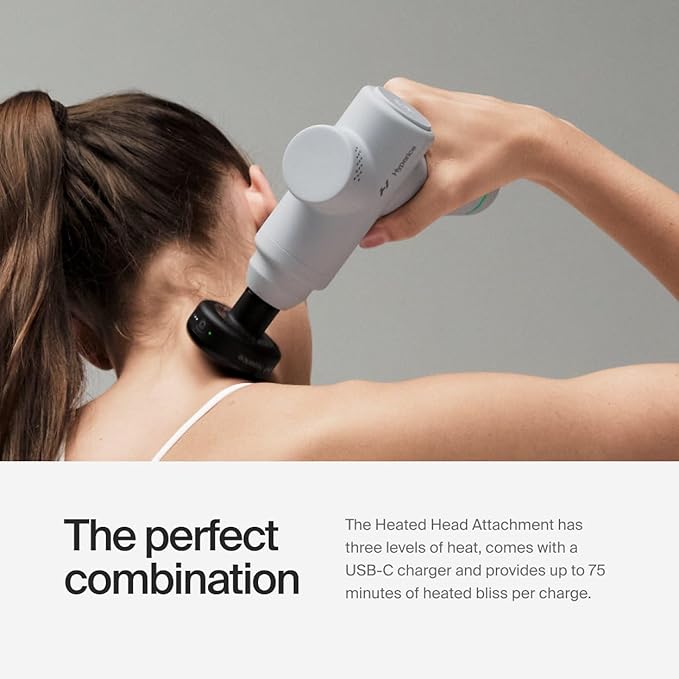 Hyperice Hypervolt Heated Head Attachment – Relax and Loosen Sore and Tight Muscles