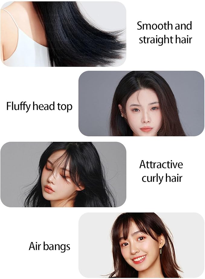 Compact Straightening Comb Fast Heating Layer Technology Damage Perfect for Travel Sleek Hair Straightener Brush