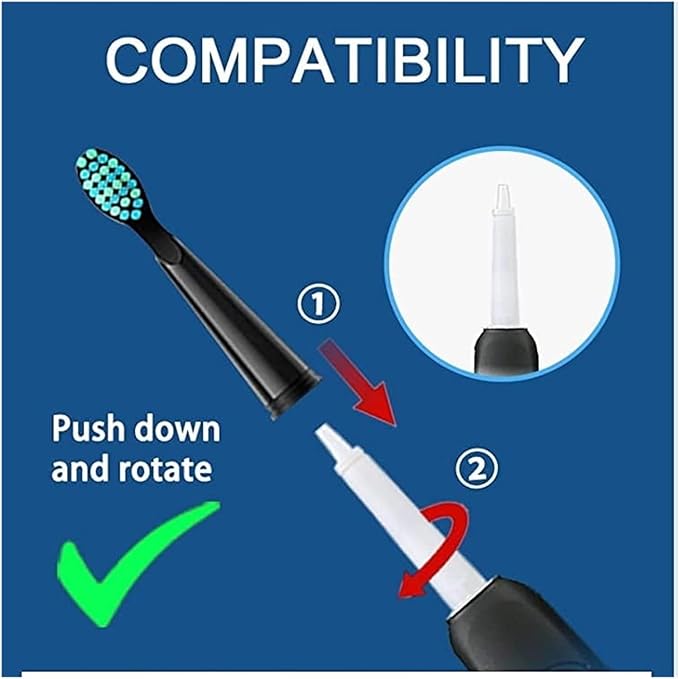 Toothbrushes Replacement Heads Toothbrush SetsCompatible for FW-507 FW-508 FW-917 Head(FW02(4pack-16pcs))