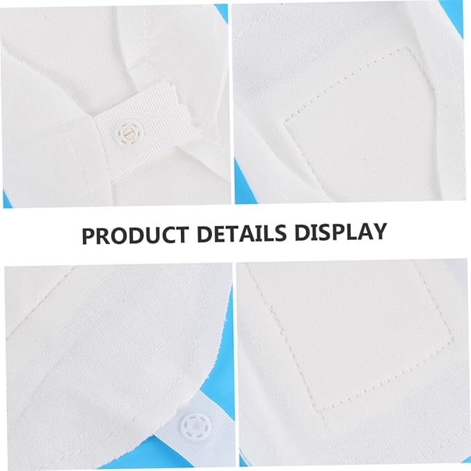3Pcs Reusable Sanitary Pad Washable Mama Cloth Period Pads Reusable Menstrual Pads Cotton Absorbent Panty Liners Incontinence Pads Feminine Pads for Women Girls 270mm