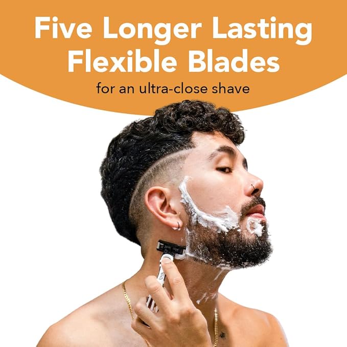 BIC Flex 5 Disposable Razor for Men Sensitive Skin Razor For a Smooth Comfortable and Close Shave 10 Piece Razor Set