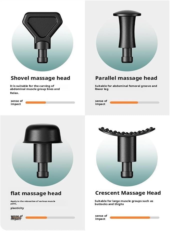 Fascia Electric Massager(BlackLcdmodel8heads)