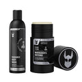 Men's Body Wash &amp Natural Deodorant Bundle by The Beard Struggle - Leaves Refreshed &amp Moisturized All Day Long - Silver Collection - Viking Storm