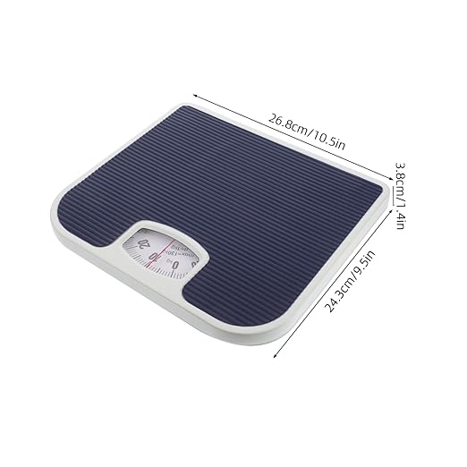 Body Weight Scale Accurate Mechanical Scale for Home Use Durable High Precision Measurement Stylish Design for Health Monitoring