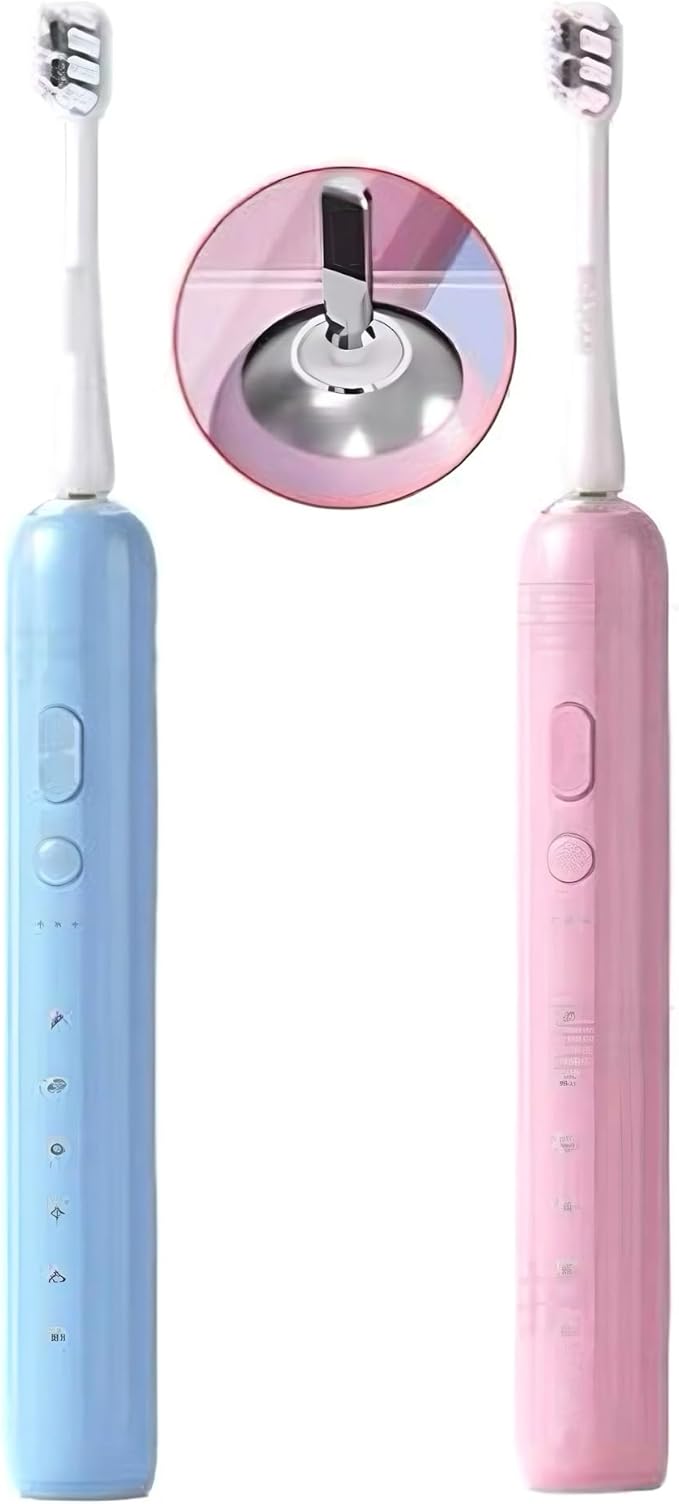 Replacement Toothbrush Head Compatible for Nandme NX7000 Soft Bristle Tooth Brush（16pcs）(16WHITE Sensitive)