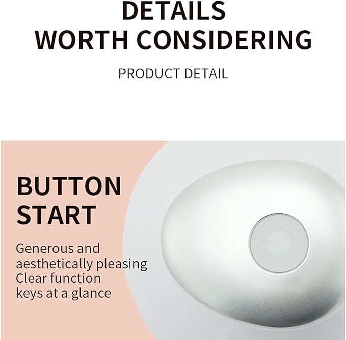 Electric Scalp Massager Head Massager for Women Handheld Head Massage Tool Massage Machine Rechargeable Relaxation Tool for Women Scalp Cordless White