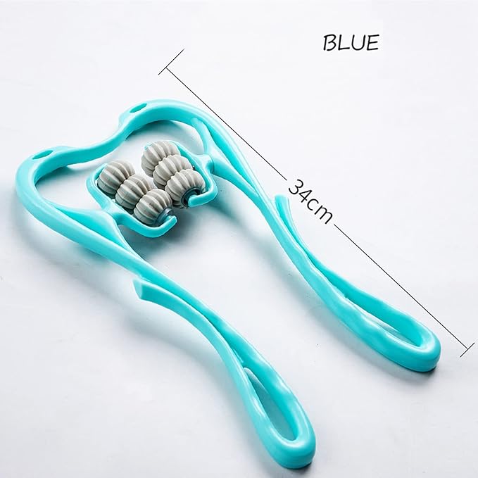 Elitzia Cervical Spine Massage Instrument to Soothe Shoulder and Neck Pain Elimination Rich Package ETJIN04 (Blue)