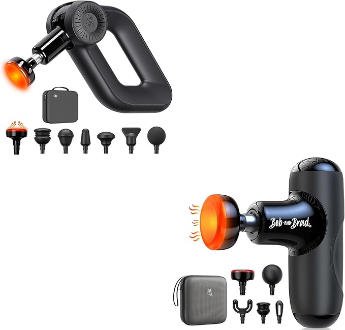 BOB AND BRAD Q2 Plus Massage Gun and D6 Pro Plus Massage Gun