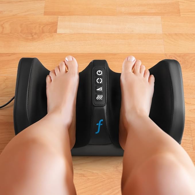 REATHLETE FOOTTOPIA Foot Massager Machine with Heat | Foot and Calf Massager | Ultimate Feet Massager for Pain Relief and Circulation Boost | Deep Tissue Massager