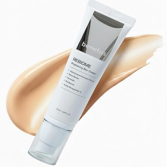 Rebiome Anti-Aging Moisturizer for Mature &amp Sensitive Skin with Bakuchiol Peptides &amp Ceramides Anti-Wrinkle &amp Barrier Repair Hydrating Daily Facial Moisturizer 1.69 fl oz
