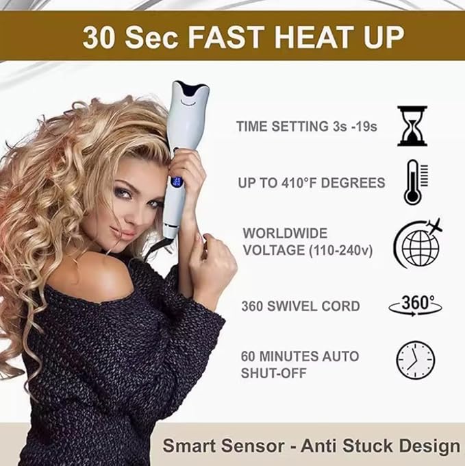 Automatic Hair Curler Multi Function Waves Ceramics Rose Curly Hair Stick Iron Professional Styling Tools Wand Curling Iron