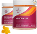 Lubracil Menopause Gummies for Women Perimenopause Supplements with Black Cohosh &amp Ashwagandha Hot Flashes Night Sweats Hormonal Balance 180 Gummies (Pack of 2)