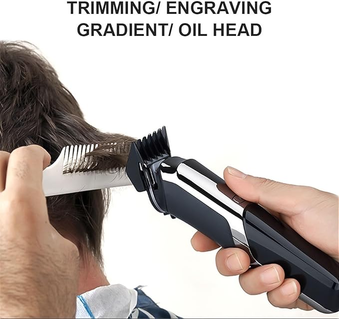 BAHREL Beard Trimmer for Men Electric Razor for Men Cordless Hair Clipper Shaving Kit for Mustache Body Nose Ear Hair Facial Men's Hair Clippers Electric Razor