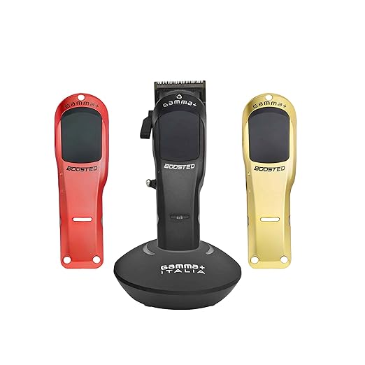 GAMMA+ Boosted Professional Cordless Barber Hair Tools Collection – High Performance Hair Clippers Trimmers and Shavers for Precision Grooming