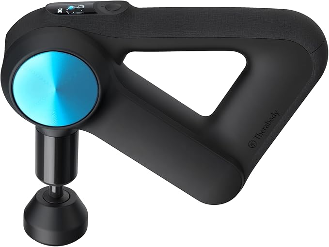 TheraGun Pro Handheld Deep Tissue Massage Gun - Bluetooth Enabled Percussion Massage Gun &amp Personal Massager for Pain Relief &amp Circulation in Neck Back Leg Shoulder and Body (Black - 5th Ge