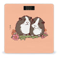 Two Guinea Pigs Hanging Out Bathroom ScaleHighly Accurate Digital Weighing Machine for People Bright LED Display Weight Scale for The Aldult Home Use