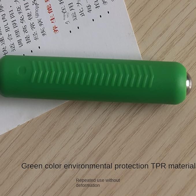 Silicone meridian beat energy meridian brush body beat back acupoint massager