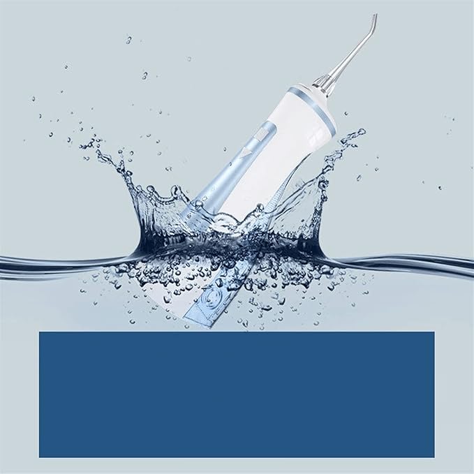 Cordless Advanced Water Flosser for Teeth Gums Braces Dental Care 3 Modes Rechargeable Portable and Waterproof (Color : F)