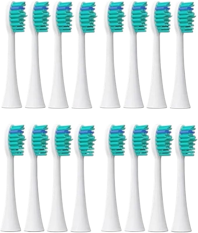 16pcs Replacement Brush Heads Compatible for Sonicare HX3 HX6 HX9 Series HX3210 3211 6150 6500 6510 6530 9342 6730(16pcs P4)