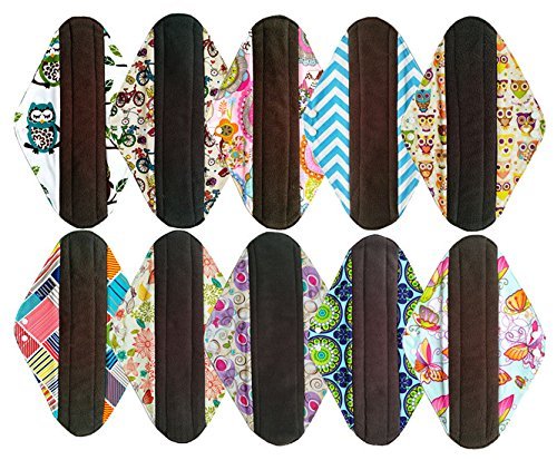 Bamboo Mama Cloth/Menstrual Pads/Reusable Sanitary Pads Panty Liner (M12-6)
