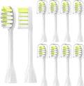 4Pack Replacement Toothbrush HeadsCompatible for Ph One Soni Care Electric Toothbrush Head HY1100 HY1200 BH1022(8pcs White)