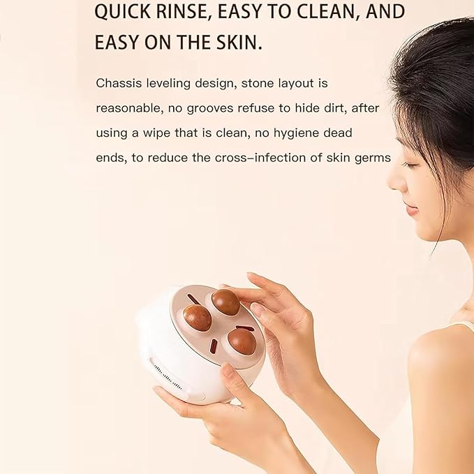 Gifts Portable Electric Abdominal Cellulite Massager Abdominal Stomach Massager 3 Massage and Red Light Hot Compress Adjustable Forward and Reverse Kneading for Indigestion Gas Constipation