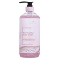 Manna Kadar Beauty Dead Sea Minerals Revitalizing Body Wash Pomegranate - Clean Soothe Revitalizes Rejuvenates Skin Hydrates Shower Gel