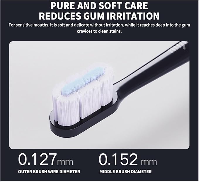 Compatible for Electric Toothbrush T700 Head Brush Teethbrush Replacement Heads(2pcs)