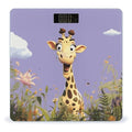 Happy Giraffe Weight Scale Digital Electronic Scales Bathroom Scale Larg LCD Backlight Display High Precision MeasurementsTempered Glass