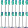 4/8/12/16/36Replacement Toothbrush Heads Compatible with Philips Electric Brush Head 1100 2100 4100 4300 5100 5300 6100 6500 etc(16pcs)
