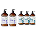Everyone 3-in-1 Soap Body Wash Shampoo Bundle with Hand Soap Eucalyptus (Packs of 2 and 3)