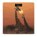 Giraffe at Sunset Bathroom Scale Ultra-Bright Liquid Crystal Screen Weight Scale Accurate Bathroom Body Scales for Body Weight Bathroom Pet Home Bedroom Gift-Giving