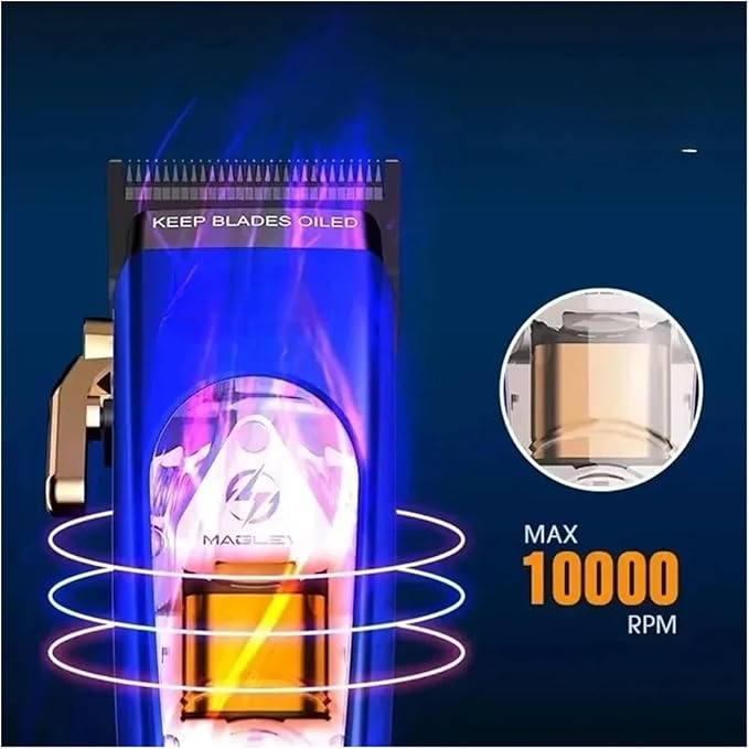 Compatible With WMARK NG-9004 Cordless Hair Clipper for Men - 10000RPM MAGLEV Motor Rechargeable Edgers Clippers with Charging Base