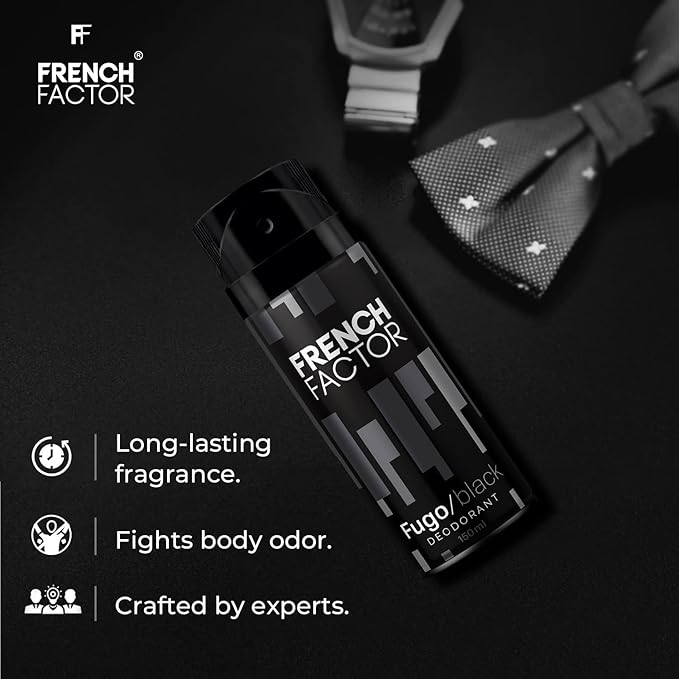 VIVA Deodorant Body Spray For Men|Lust Red and Fugo Black (150ml Pack of 2)