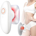 Body Sculpting Machine Professional Cordless Handheld Massager Electric Cupping Therapy Massager – for Belly Waist Arms Leg Home Tool for Women (White)
