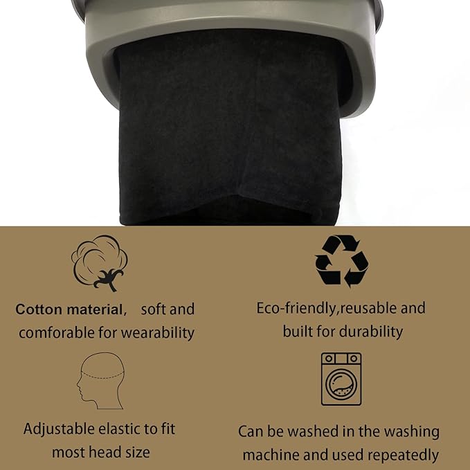 Elitzia ET1408BM Hair Steamer &amp 10 Pcs Fabric Steam Cap Bundle