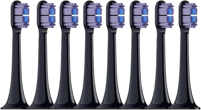 16PCS Replacement Brush HeadsCompatible for XIAOMI MIJIA T700 Electric Toothbrush(16 PCS White)