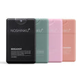 Noshinku - Refillable Hand Sanitizer Discovery 4-Pack Travel Size Spray with Hydrating Botanical Mist Natural Ingredients All Natural Fragrances Sugarcane Derived Alcohol No Parabens No Dyes